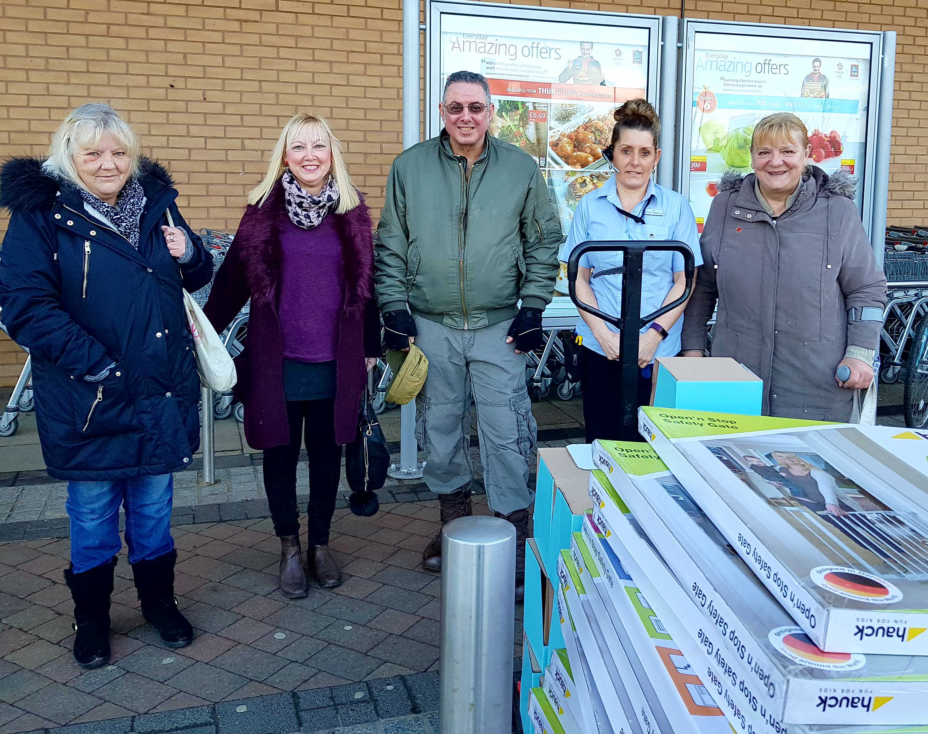 Aldi Support Aycliffe Children’s Charity