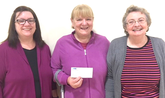 Cheques for Aycliffe Children’s Charity