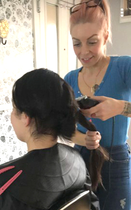 Hair Cut for Princess Trust Charity