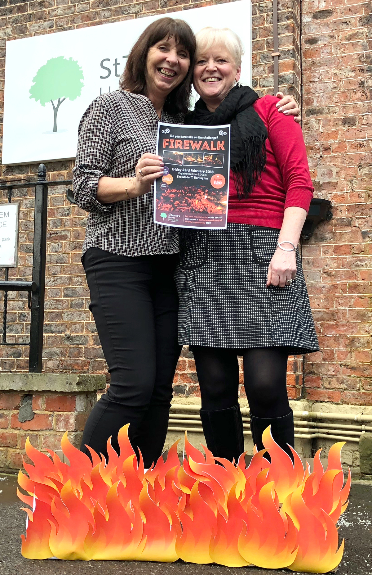 Brave Fire Walkers Wanted for Local Hospice Fundraiser