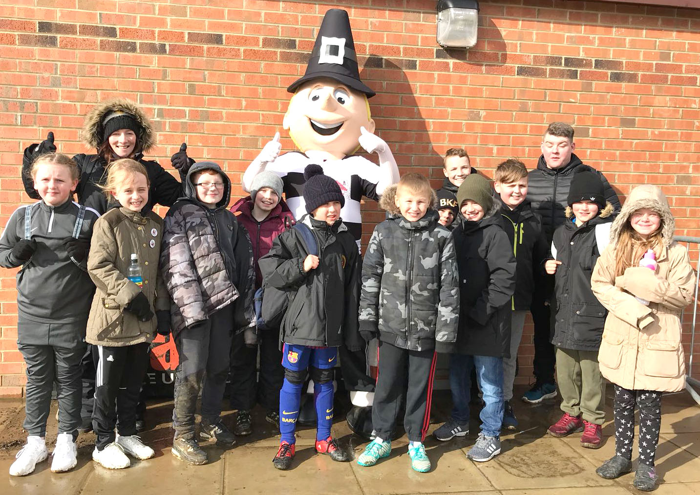 Aycliffe Students’ VIP Match Day Visit to Darlo FC