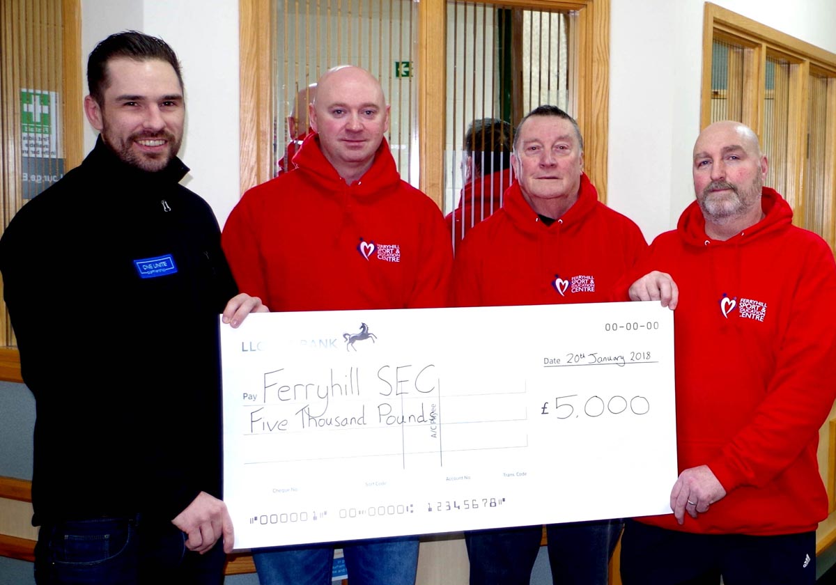 Aycliffe Entrepreneur Gives £5000 Back to Community