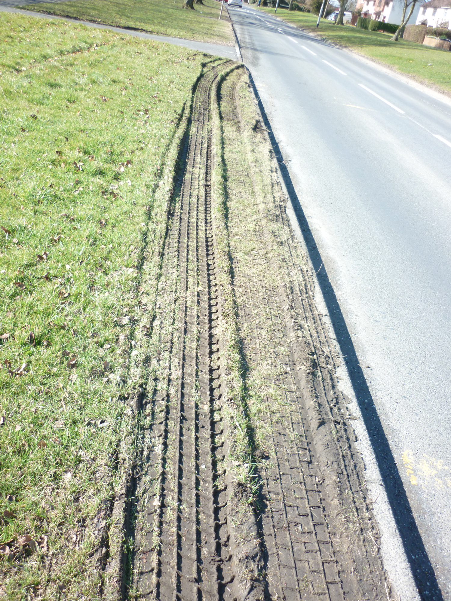 Damage from Building Site at School Aycliffe