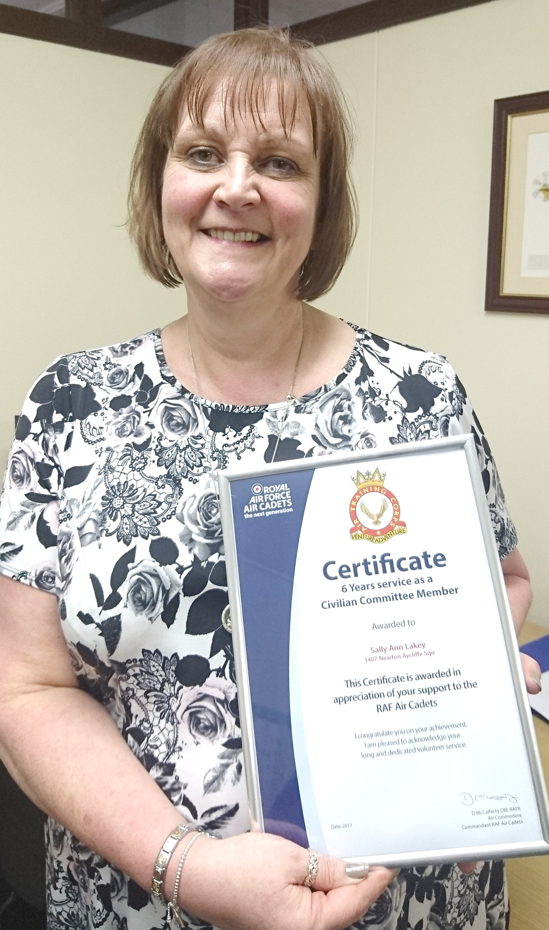 Top Award for Long Serving Chairperson