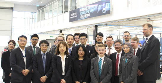 Aycliffe UTC Receive Visit from Japanese Embassy