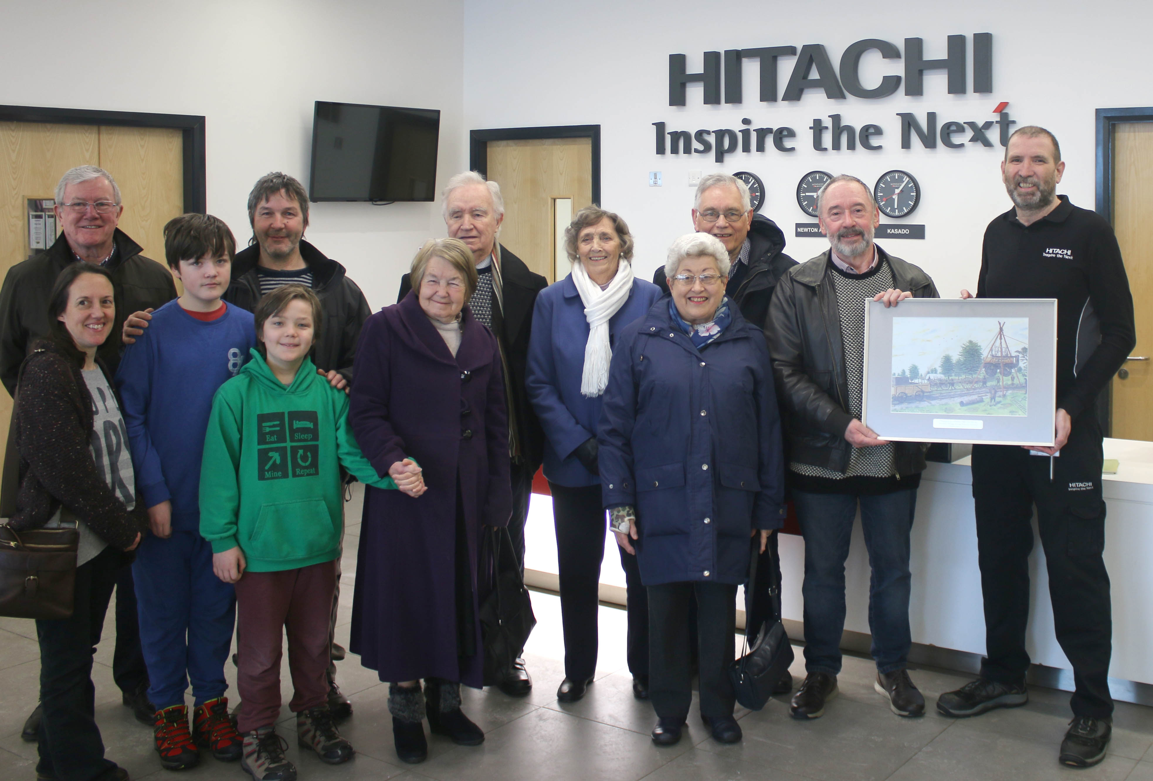 History Society Cement Friendship with Hitachi Rail