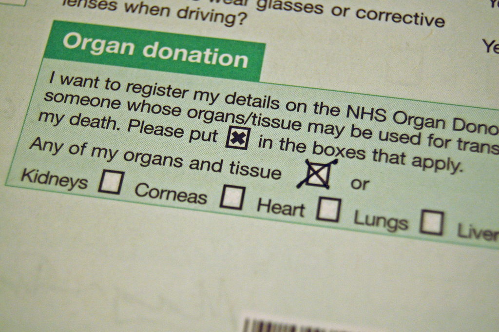 Organ Donation Shows We Must Talk With Our Loved Ones