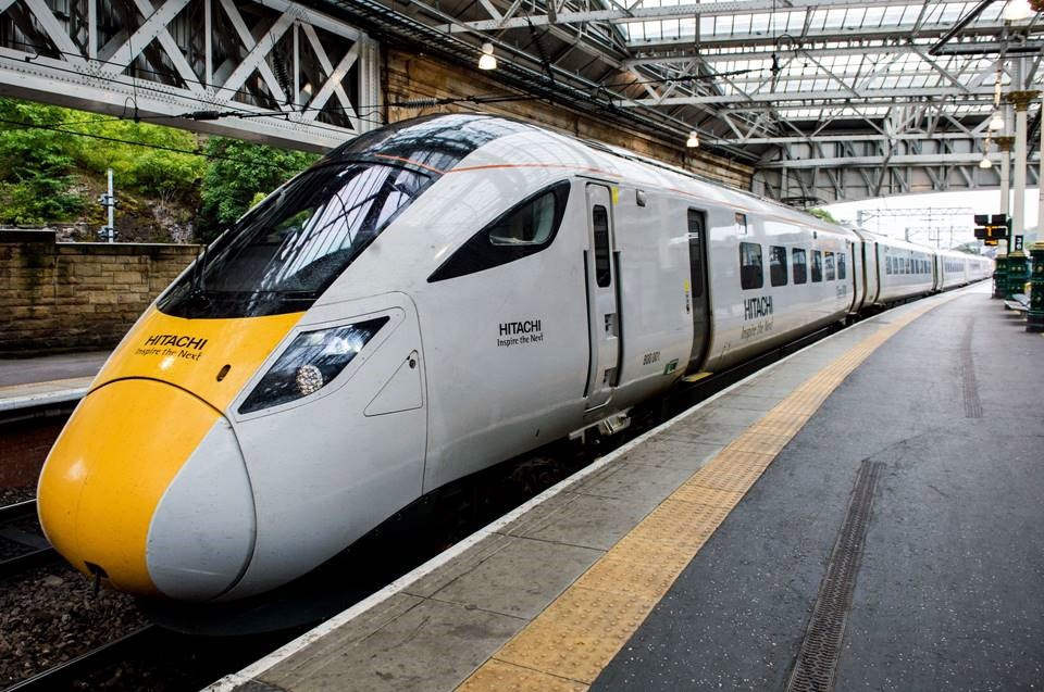 Hitachi Intercity Express Train Tested in Inverness