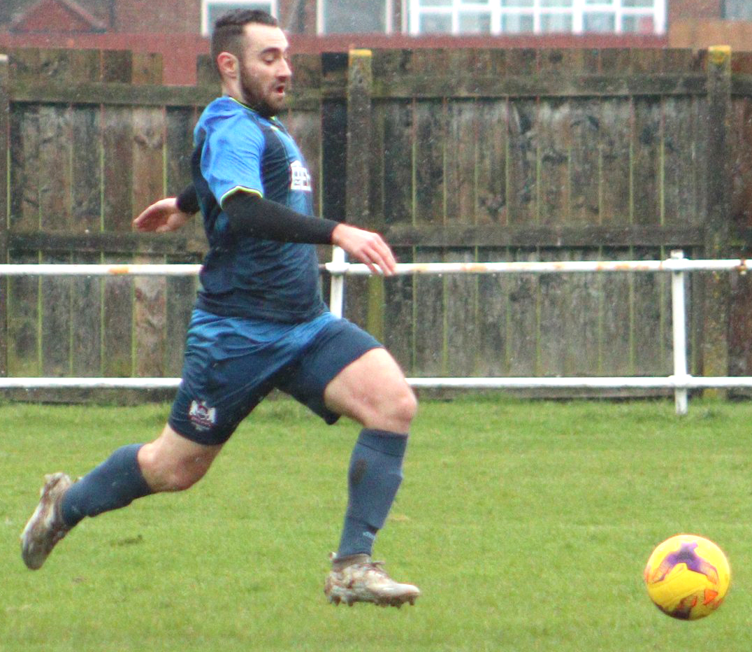 Aycliffe Player Scores all Four Goals
