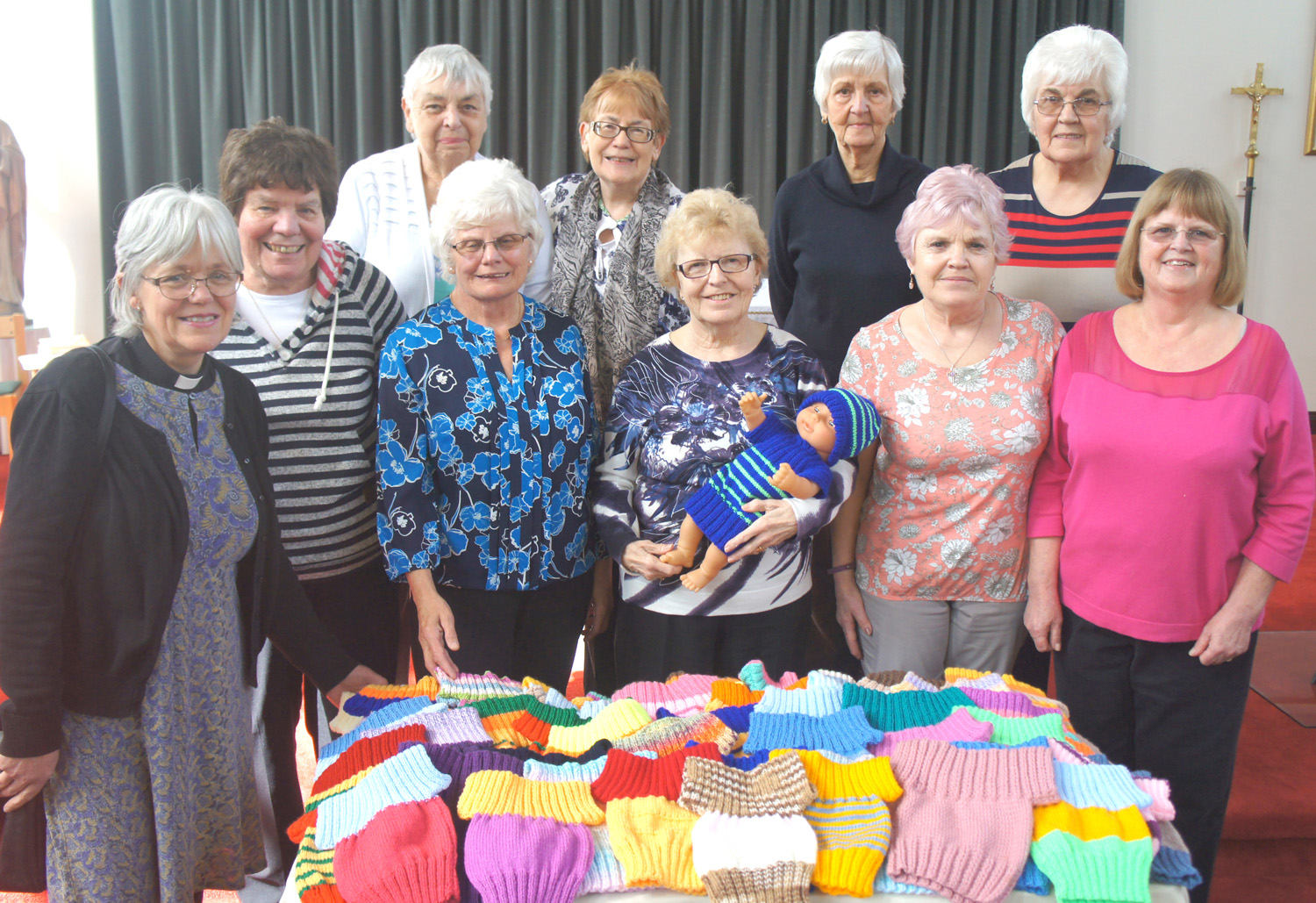 Knitters Help Zambia Project