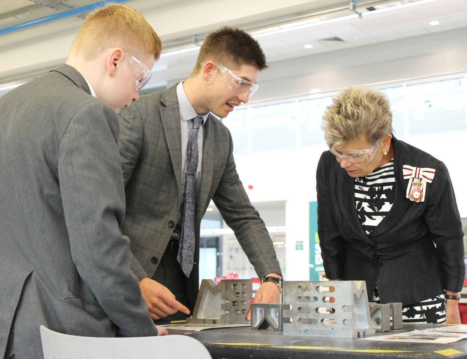 H.M. Lord-Lieutenant Visits UTC Students