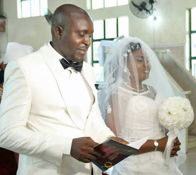 Charity Shop Bridal Gown Bought for Nigerian Wedding