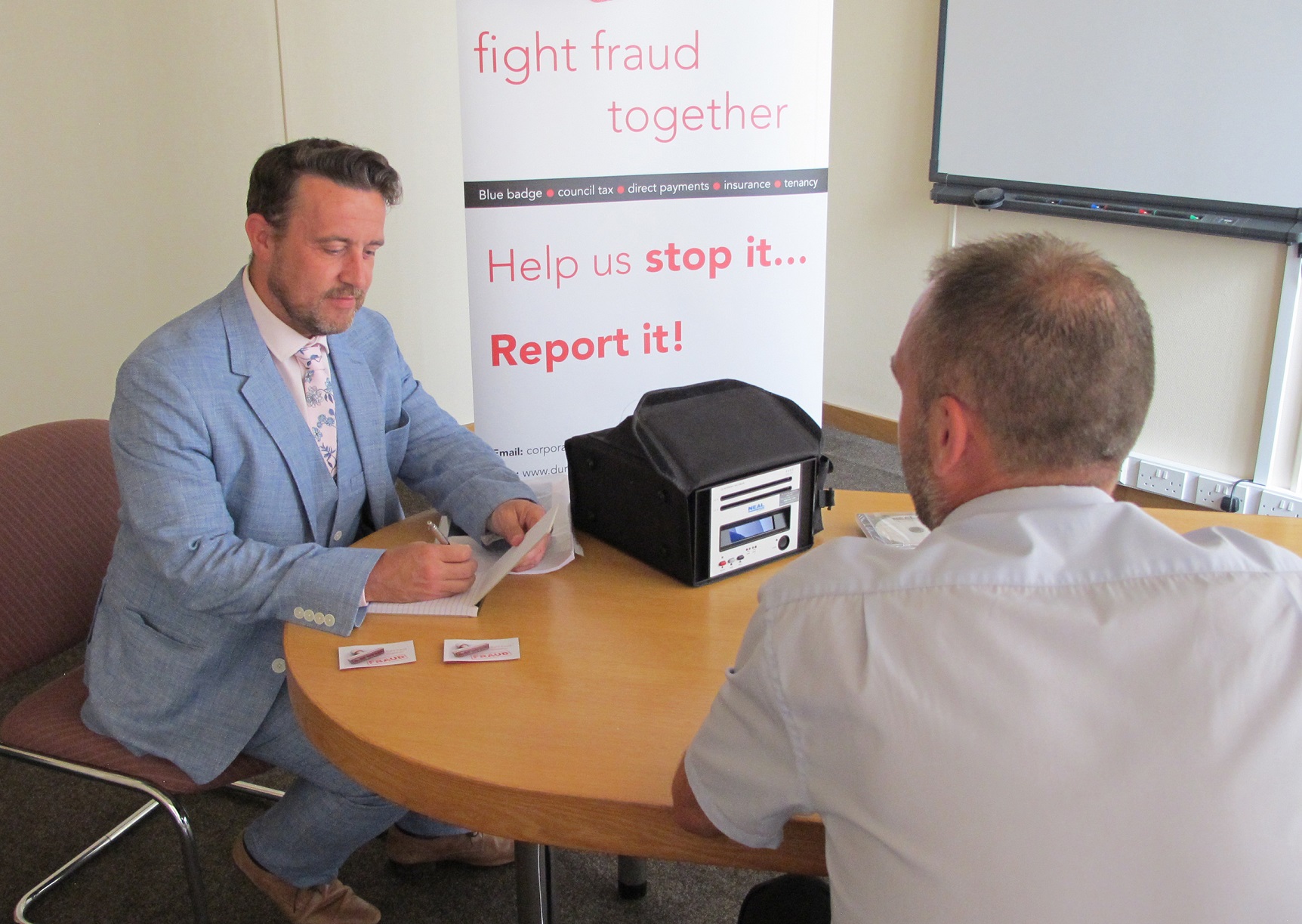 Residents Asked to Help Fight Fraud