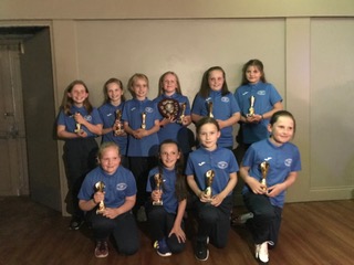 Girls Football Team League Runners Up