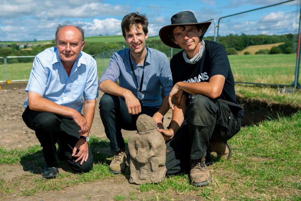 Binchester Dig-Image 1. Credit Jamie Sproates, courtesy of The Auckland ...