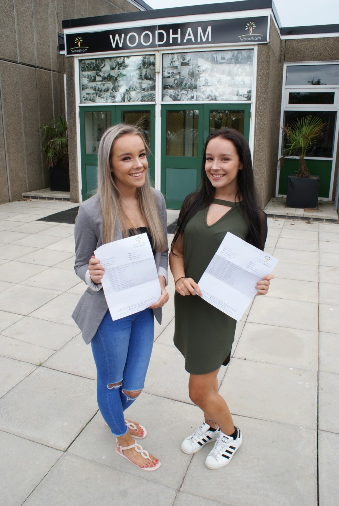 Identical twins, Eve and Holly Killip gained 22 GCSEs between them, achieving the same grade in almost every subject