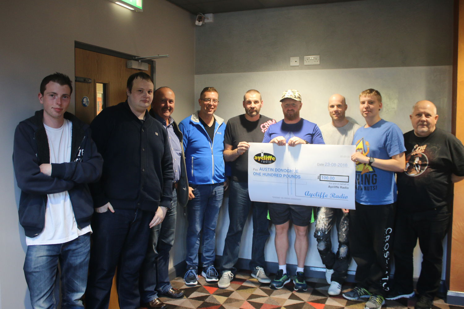 Team Support at Aycliffe Radio