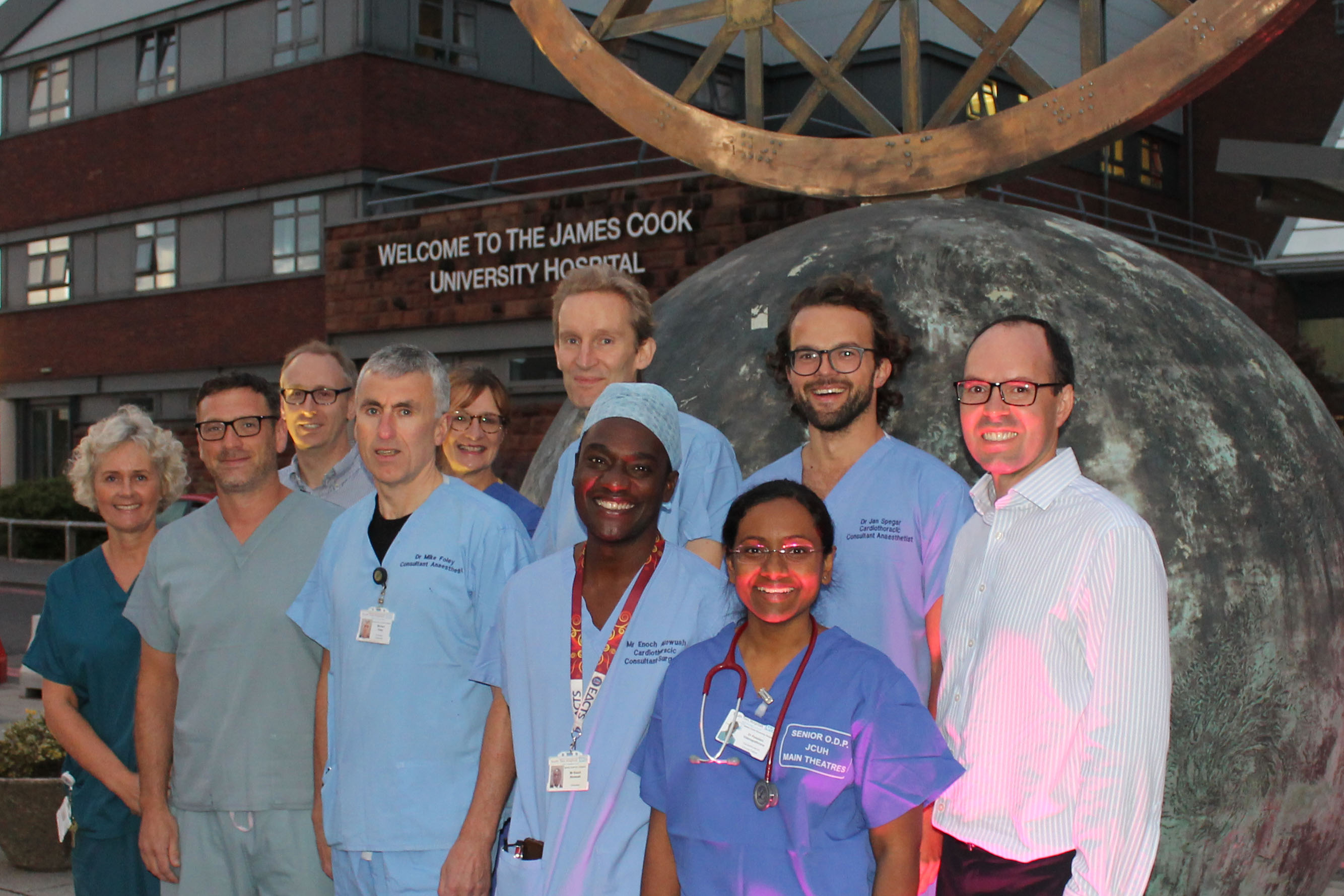 Heart Team Pledge To Raise £30,000 For Medical Mission To Ghana