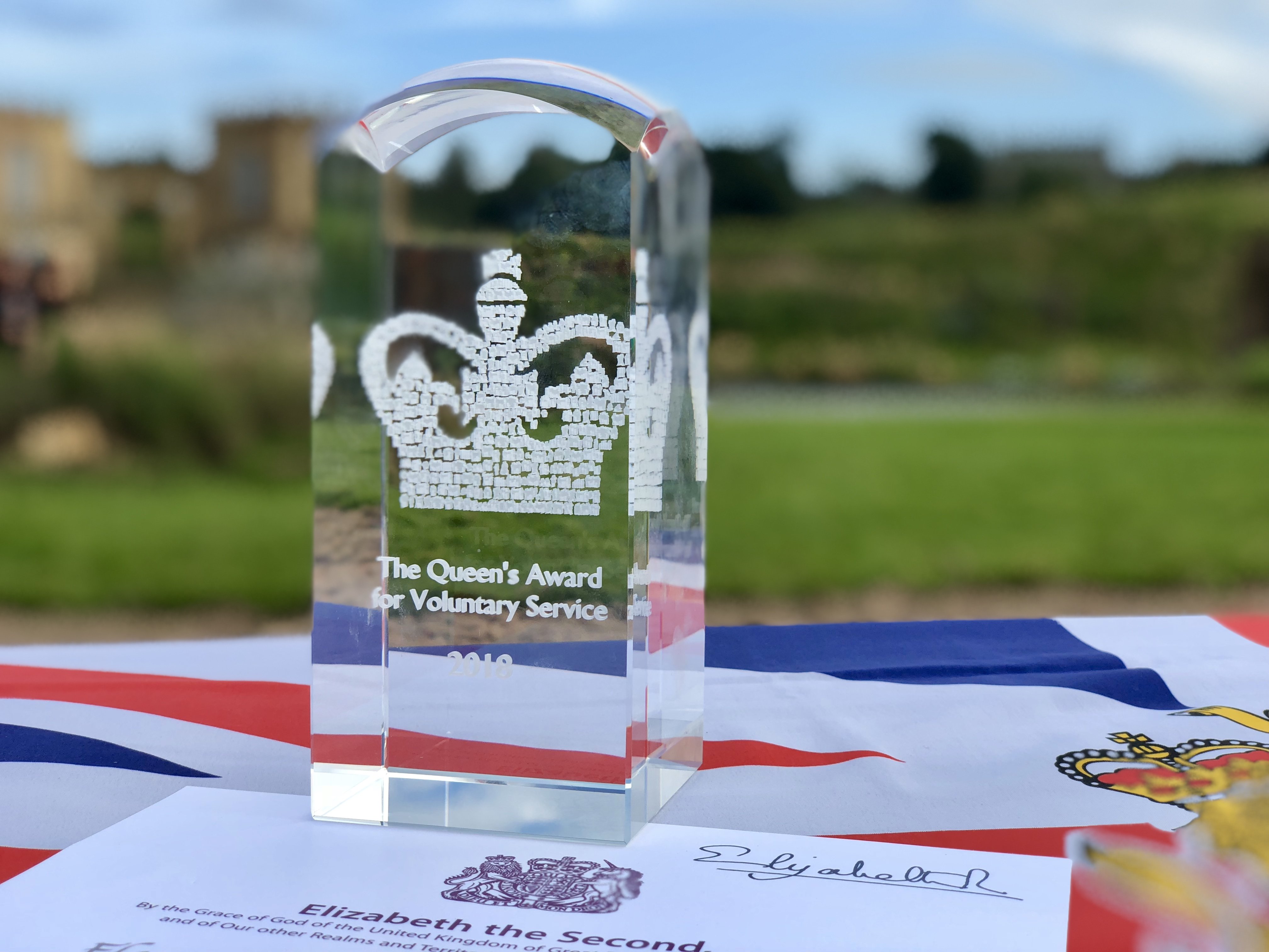 Kynren Cast & Crew Presented With Prestigious Queen’s Award