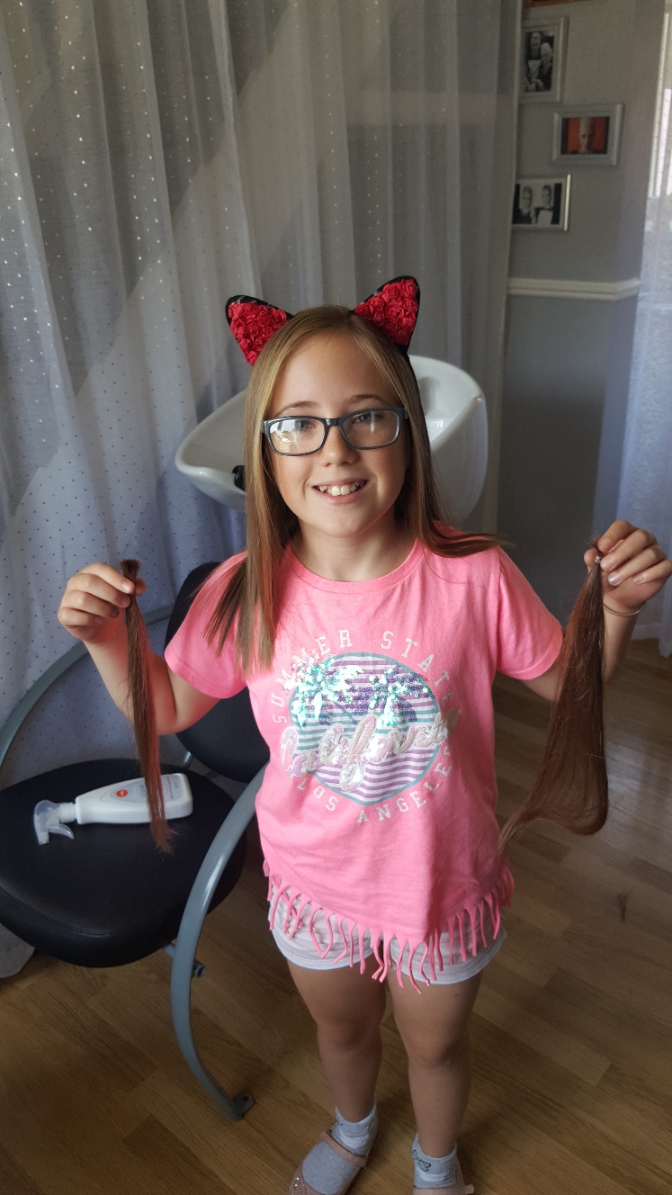 Ruby’s Hair Cut for Little Princess Trust