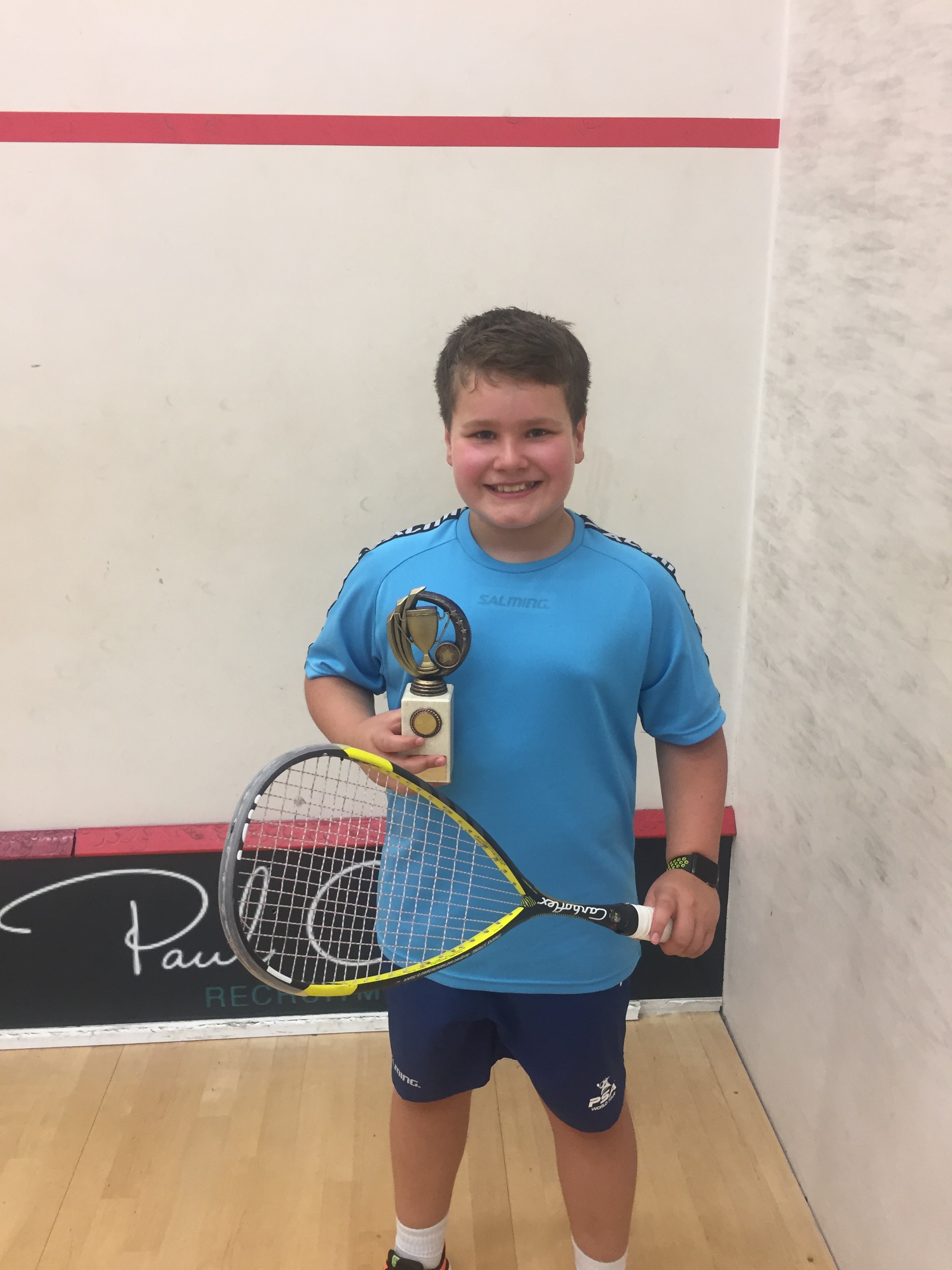 Squash U13 Durham & Cleveland County Champion