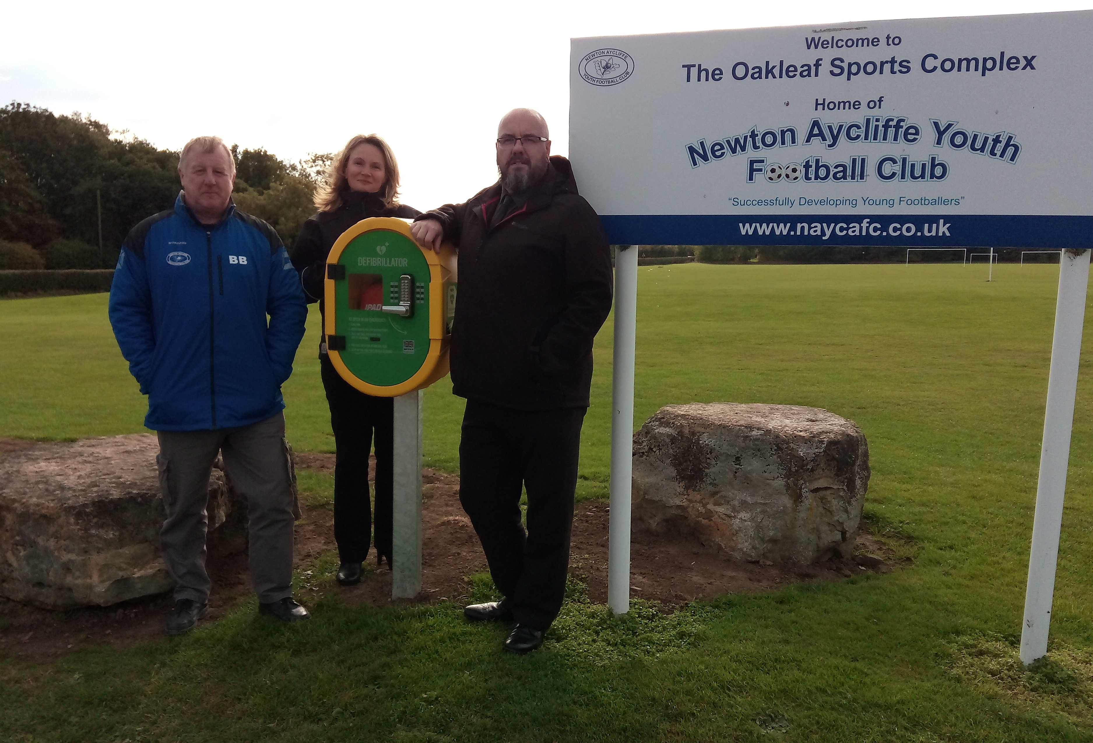 Youthy FC Donate Defibrillator