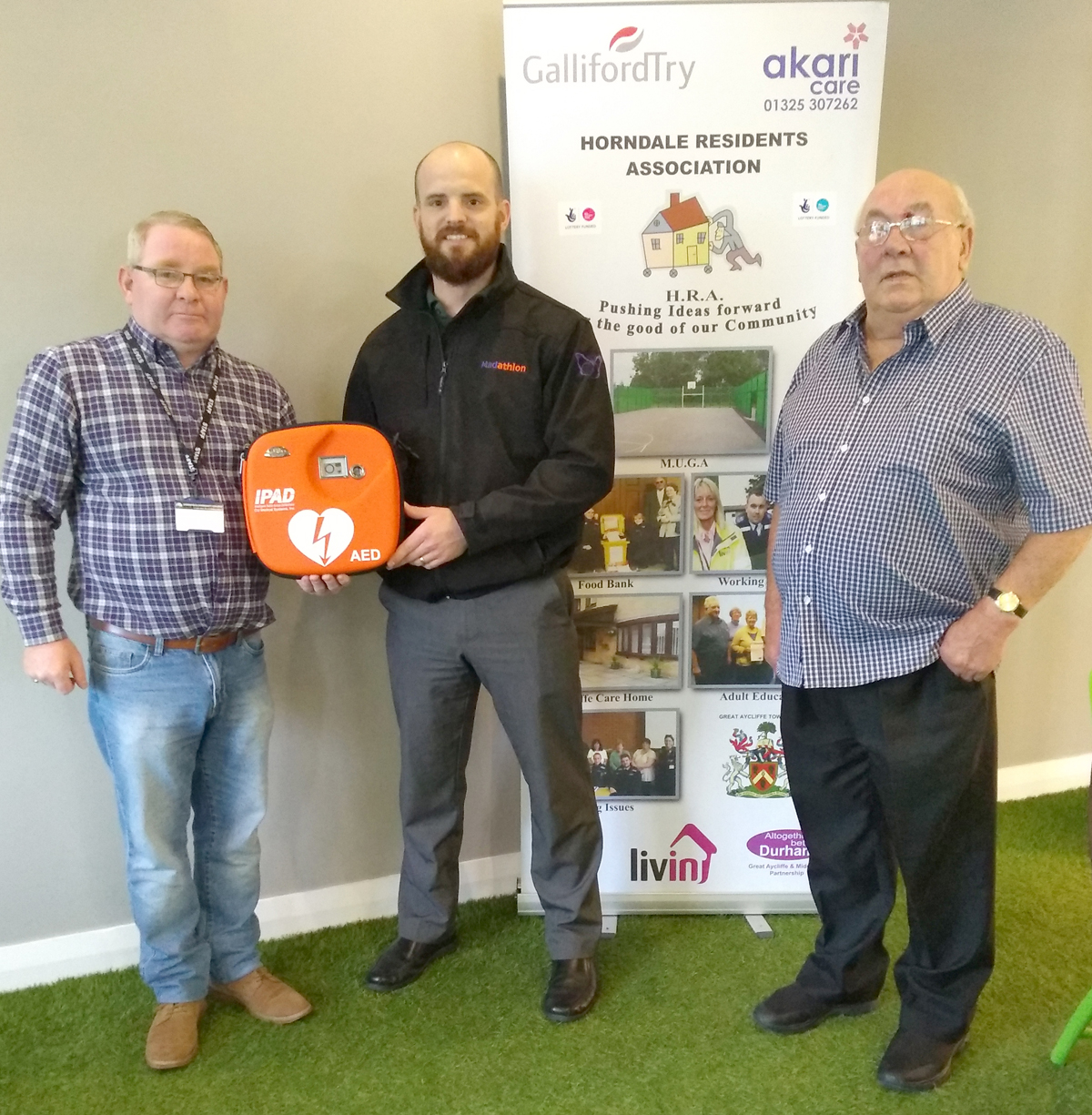 Madathon Donate Defibrillator