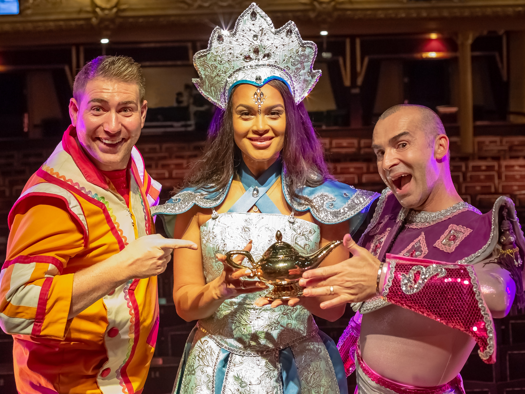 Stars Launch Darlington Panto