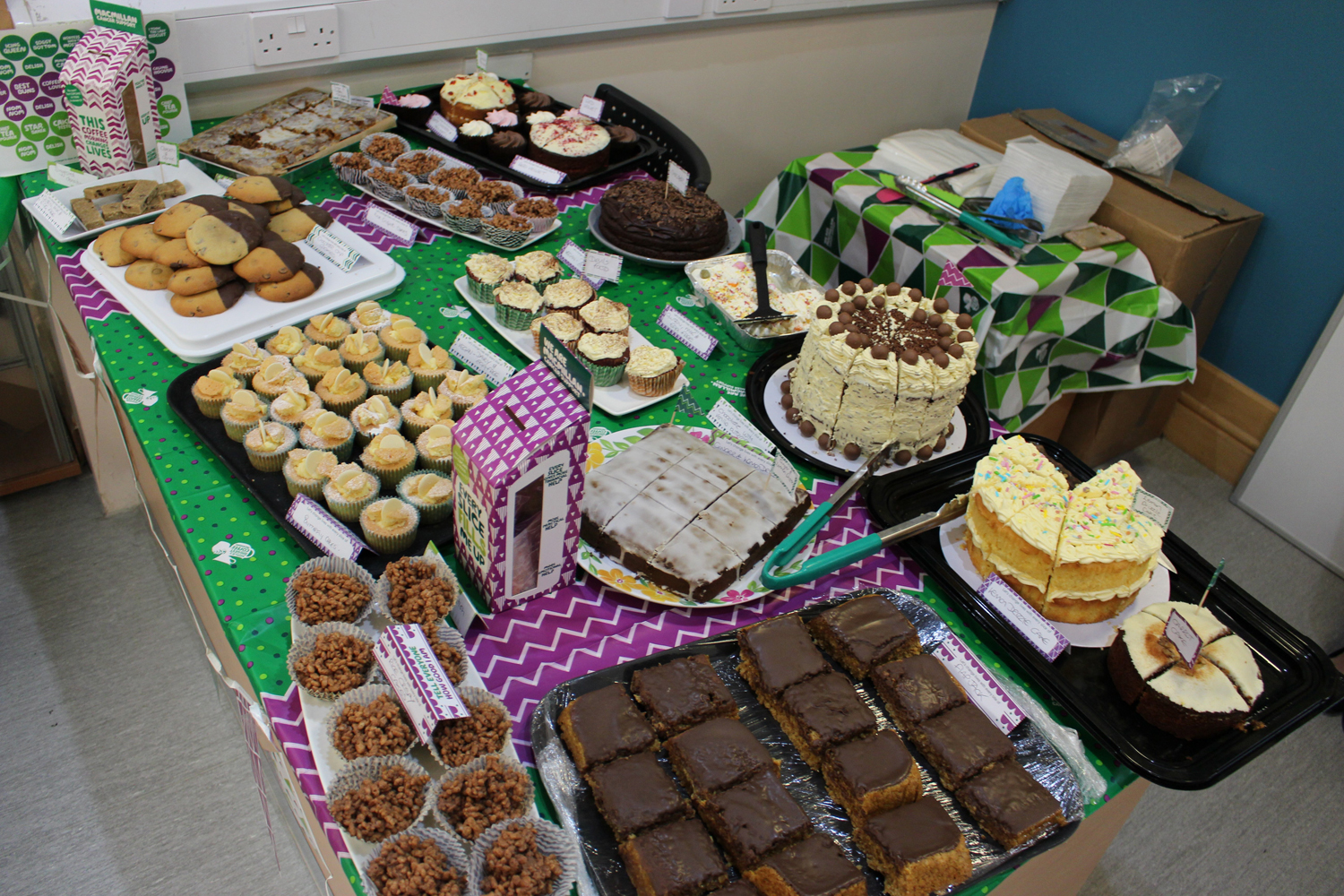 Macmillan Coffee Morning Success