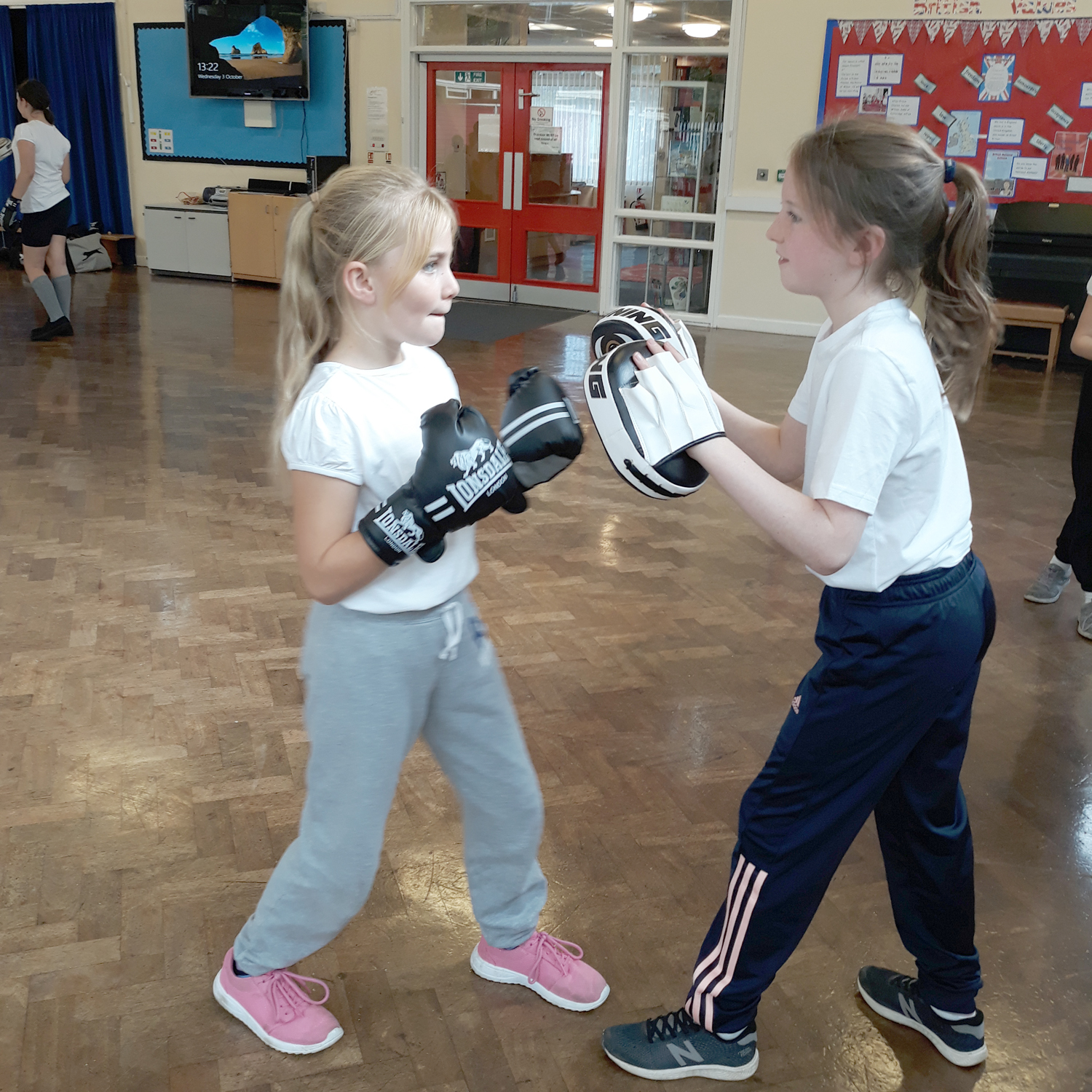 Woodham Burn Children Enjoy Boxing Sessions