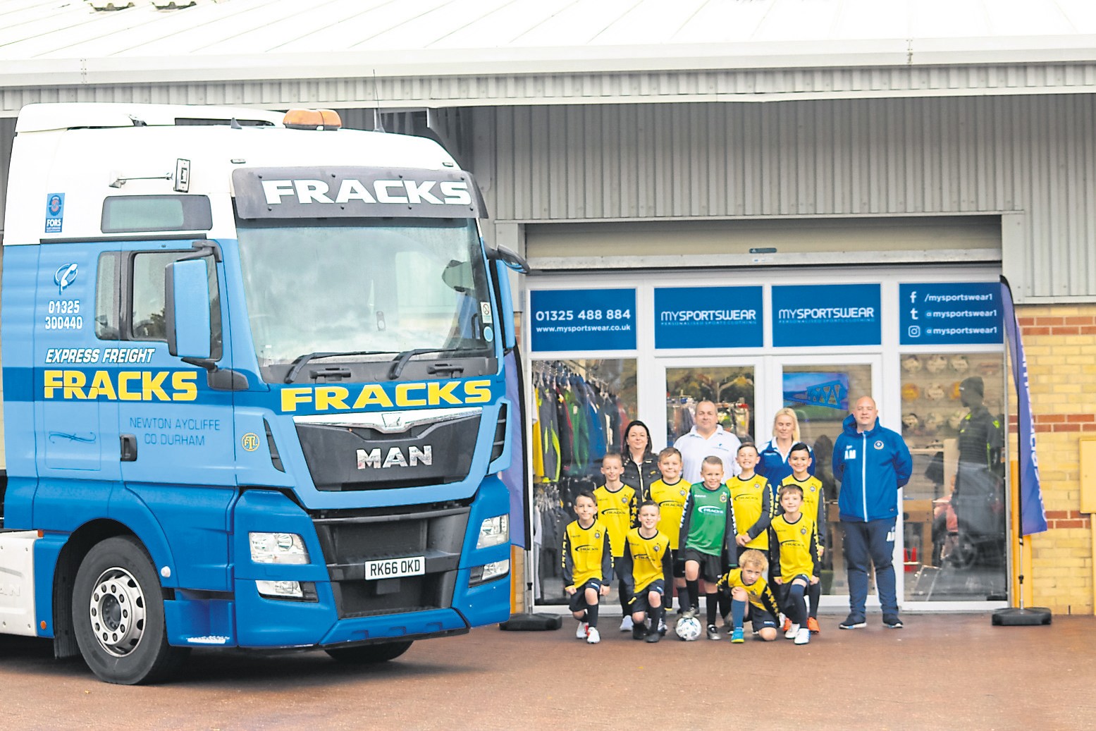 Local Haulier Supports Darlington 21st Allstars