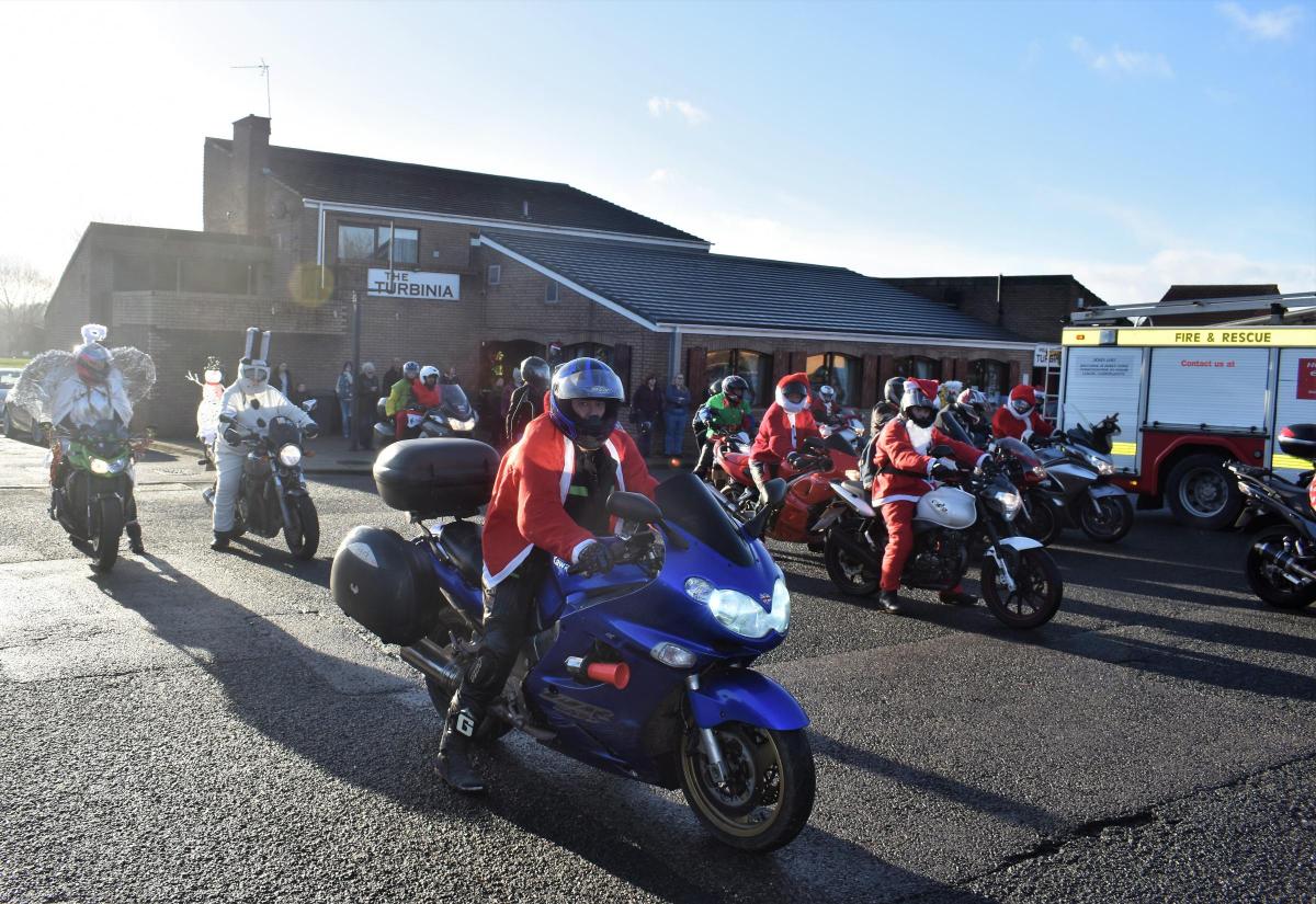 Turbinia & Aycliffe Bike Club Toy Run 2018