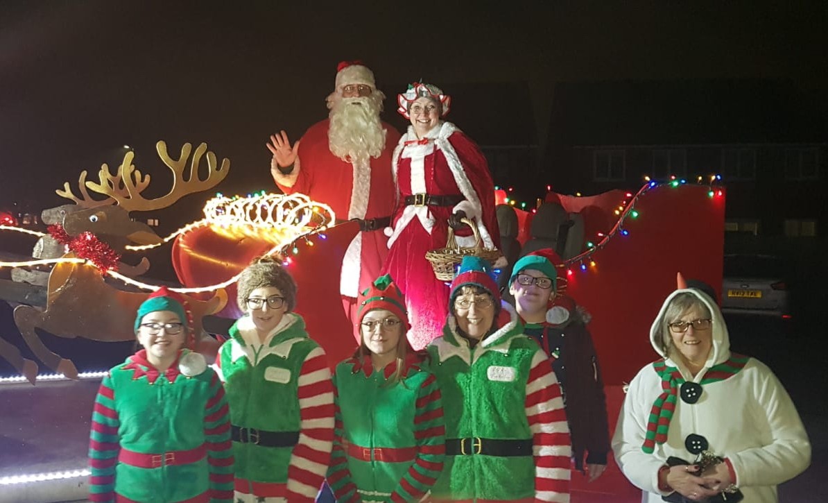 Santa’s Christmas Eve Tour of Newton Aycliffe