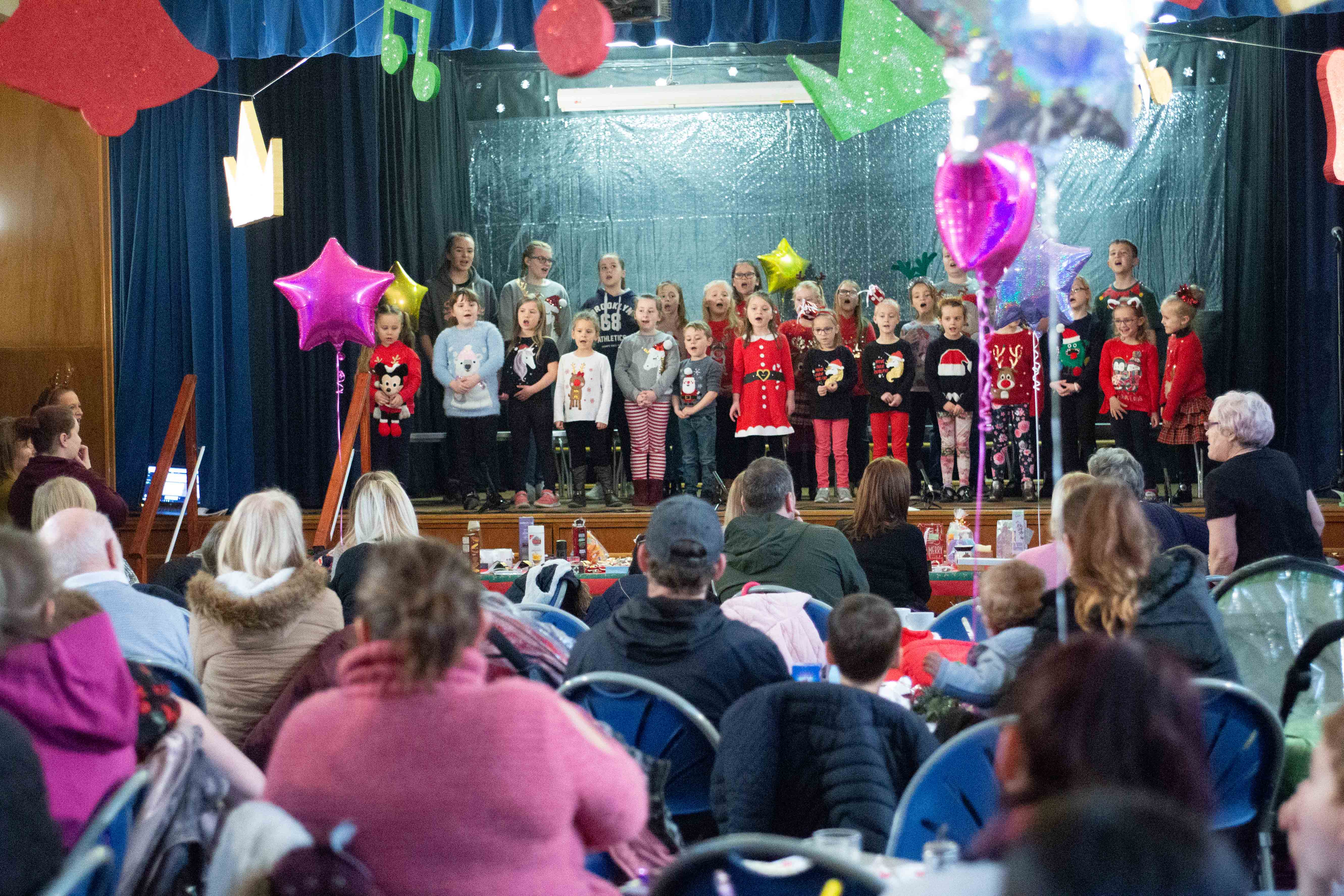 Shine Choir Entertain at Church Fair