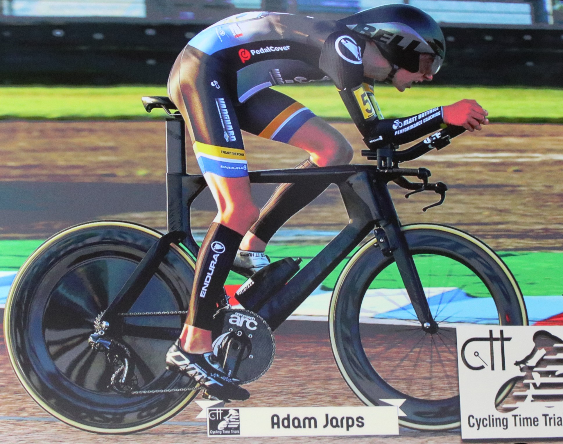 Newtonian Excelling in World of Cycling Time Trials