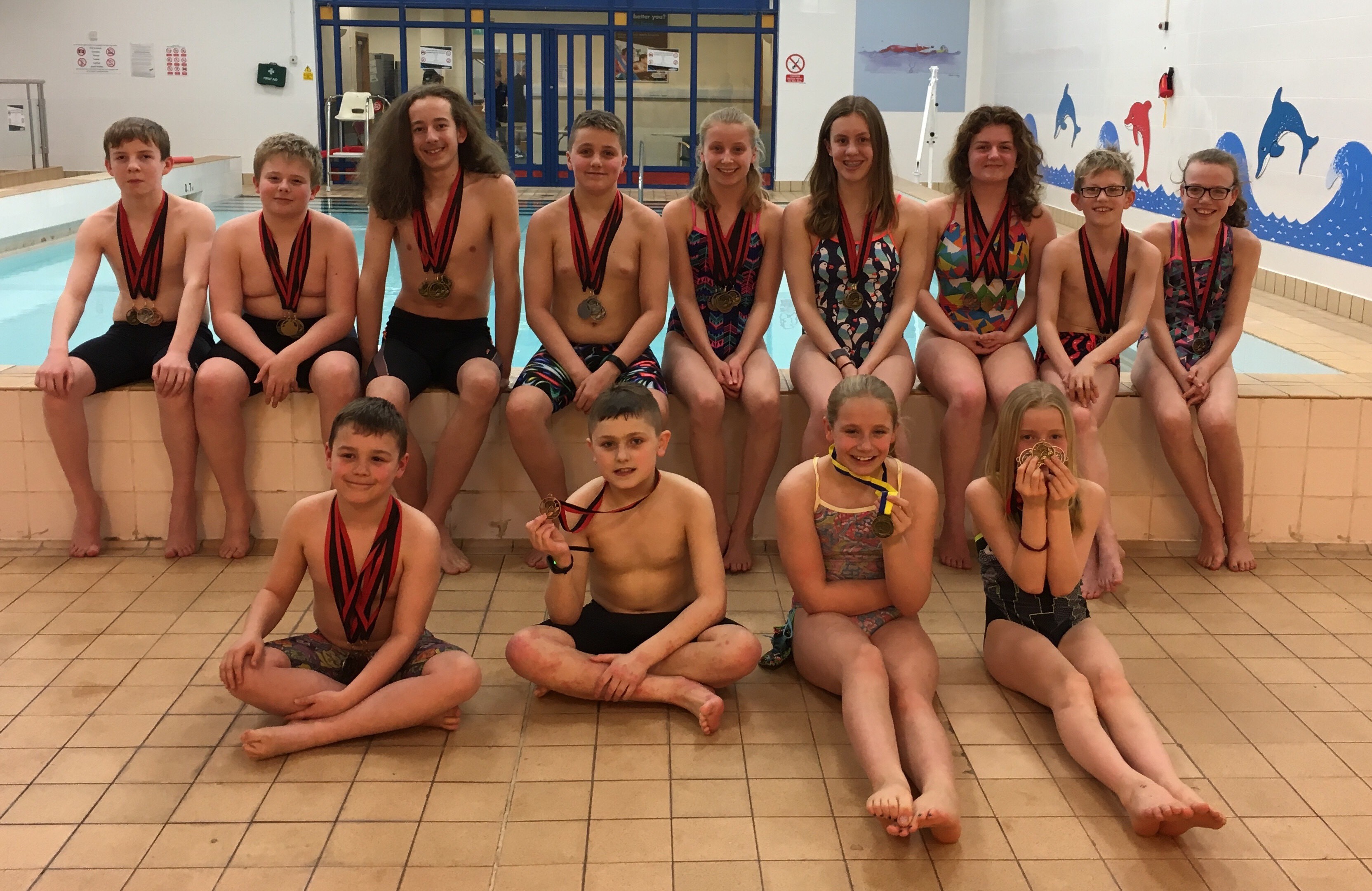 Sedgefield 75 Swimmers Weekend Winners