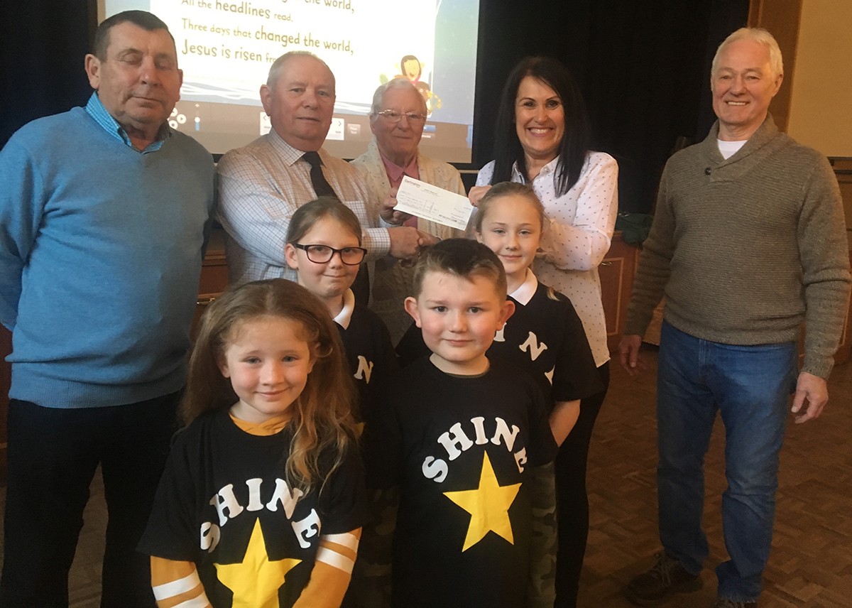 Shine Receive £450 in Donations