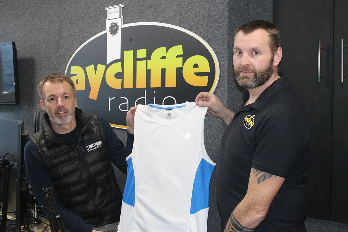 Aycliffe Radio Runner Supports ‘ManHealth’