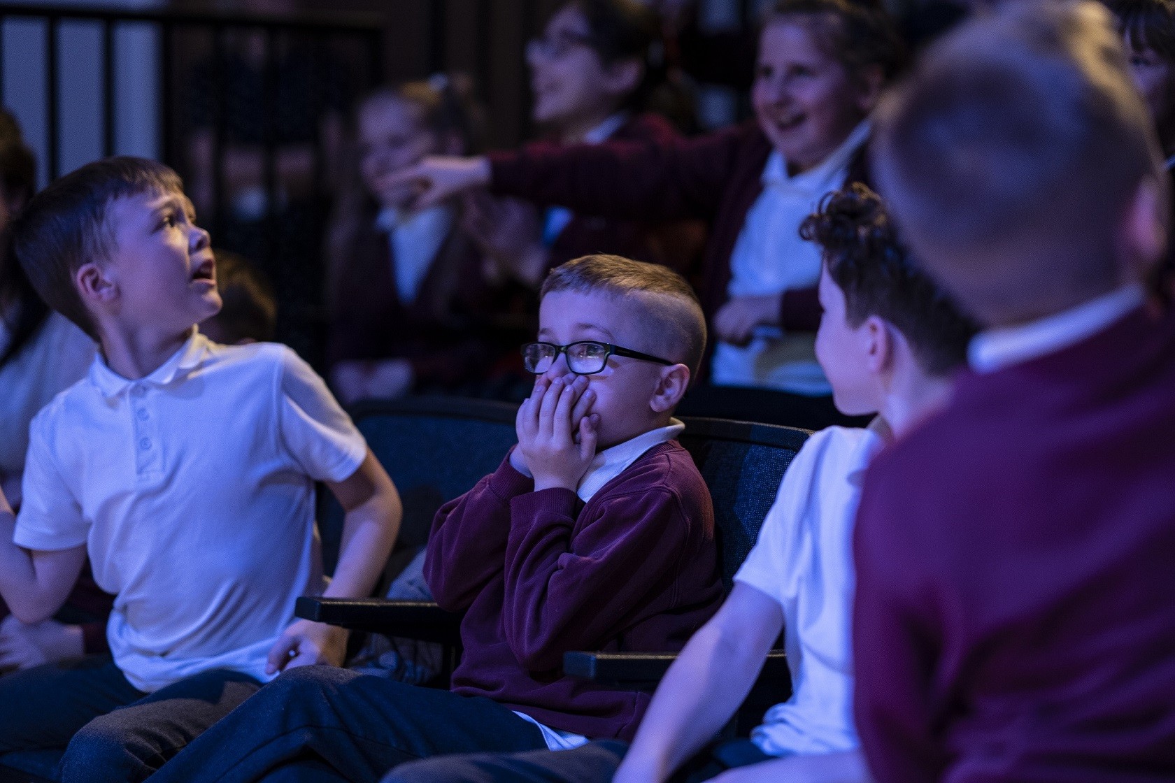 Schoolchildren Get Sneak Peak of Food Festival’s Most Explosive Demo