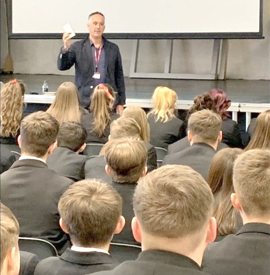 Inspirational Speaker Visits Greenfield