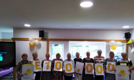 £100,000 for Marie Curie in Five Years