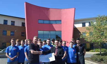 Staff Give Students Footballing Lesson in College Charity Match