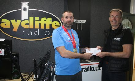 Aycliffe Radio Runner Raises £630 for ManHealth