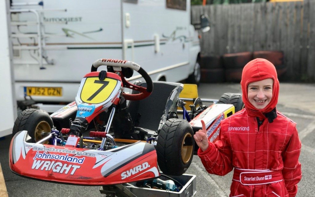 Scarlet Takes First Pole Position and Another Podium at Teesside