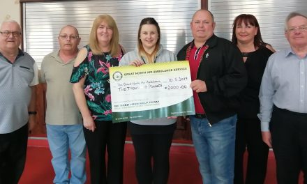 Phoenix Club Raise £2000 for Air Ambulance