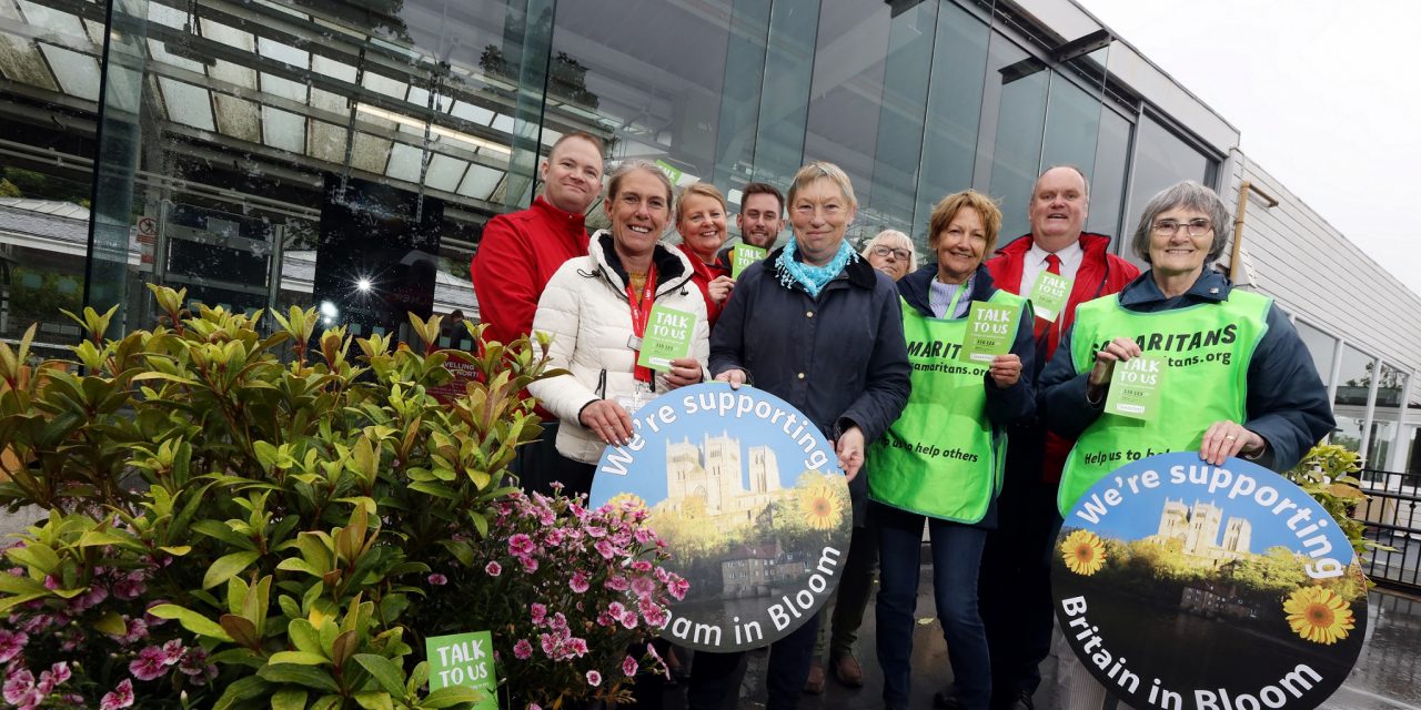 Durham City Train Station harnesses flower power for mental health