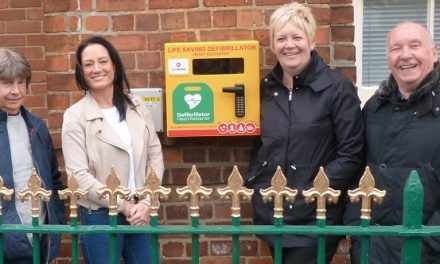 Defibrillator for Aycliffe Village