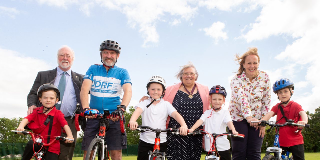 Primary school pupils are bigging up biking in their community