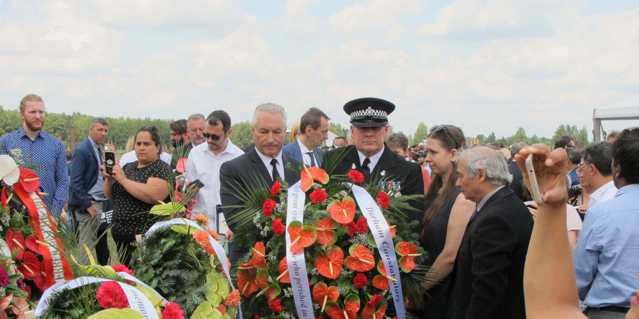 Durham Officer Takes Part in Poignant Roma Holocaust Memorial Ceremony