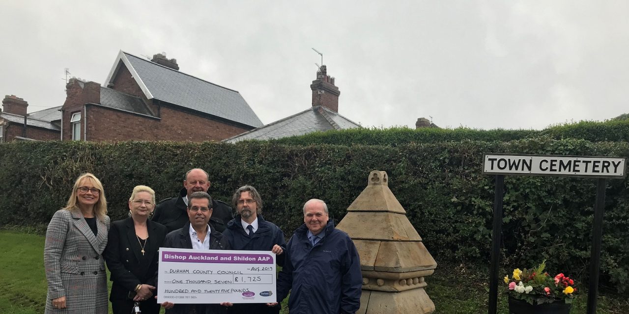 Bishop Auckland Cemetery is looking its best after improvement works